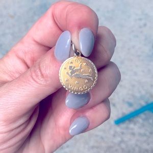 Gorjana Gold Plated Virgo Charm